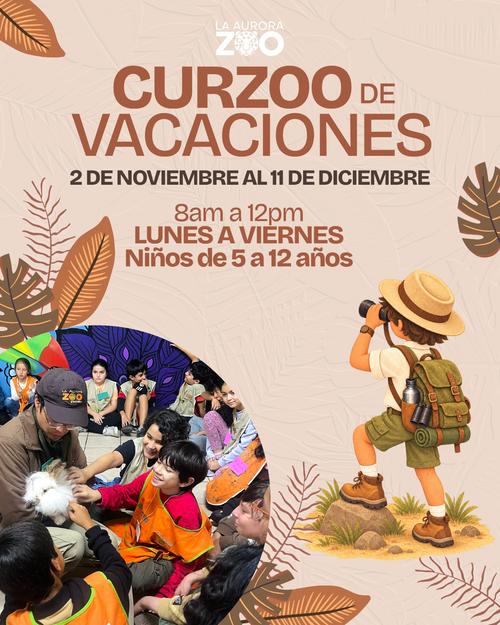 Zoologico La Aurora, Curzoo, vacaciones, curso, guatemala, noticias, Soy502, qué hacer 1