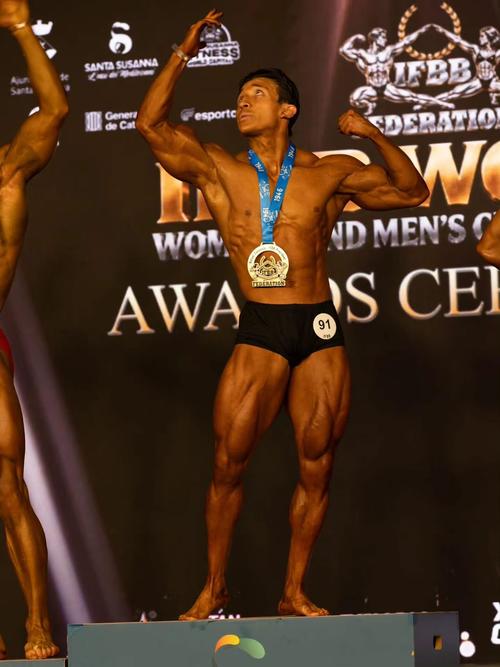 Herrera forma parte de los siete atletas de la Selección Nacional de Fisicoculturismo de Guatemala. (Foto: IFBB Guatemala)