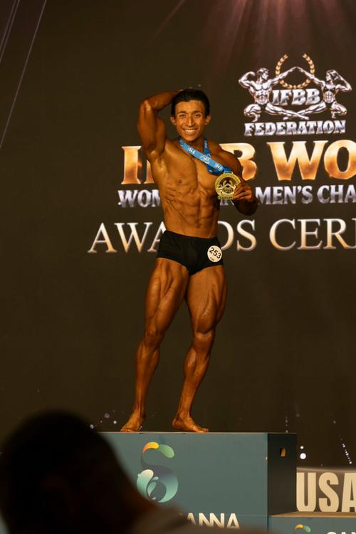 También obtuvo el quinto lugar en Men’s Games Classic Bodybuilding hasta 171 centímetros. (Foto: IFBB Guatemala)