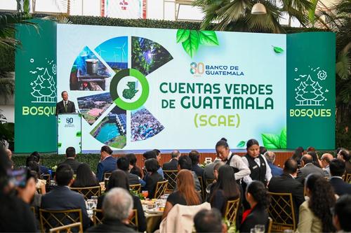 Banco de Guatemala, Banguat, SCAE, Cuentas Verdes, recursos naturales, actividad económica, medio ambiente, políticas públicas, 02