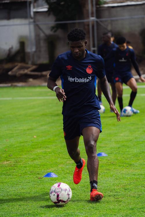El delantero dominicano llegó esta temporada para reforzar el ataque rojo. (Foto: CSD Municipal)