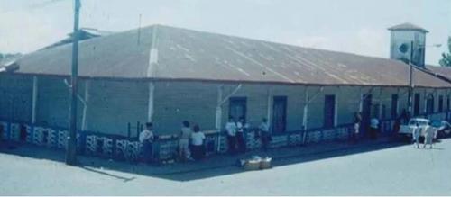 Así lucía la municipalidad de Chicacao en la década de los setentas. (Foto: Cortesía/Chicacao Suchitepéquez)