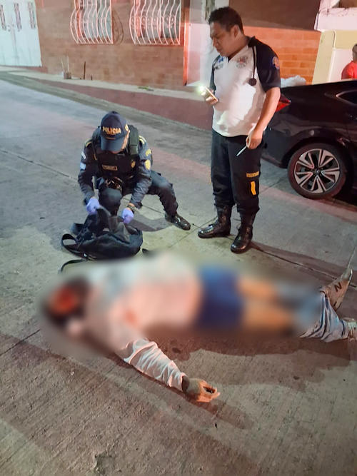 La víctima fue identificada como: Brayan Celsi Aguirre Muñoz, de 39 años. (Foto: CVB)