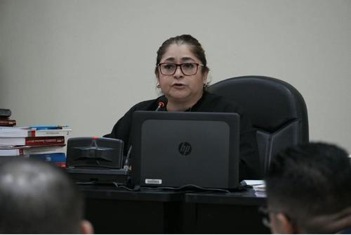 La jueza Claudette Domínguez, titular del Juzgado de Mayor Riesgo A, decidirá si envía a juicio a alias "Little Rebelde". (Foto: Wilder López/Soy502)