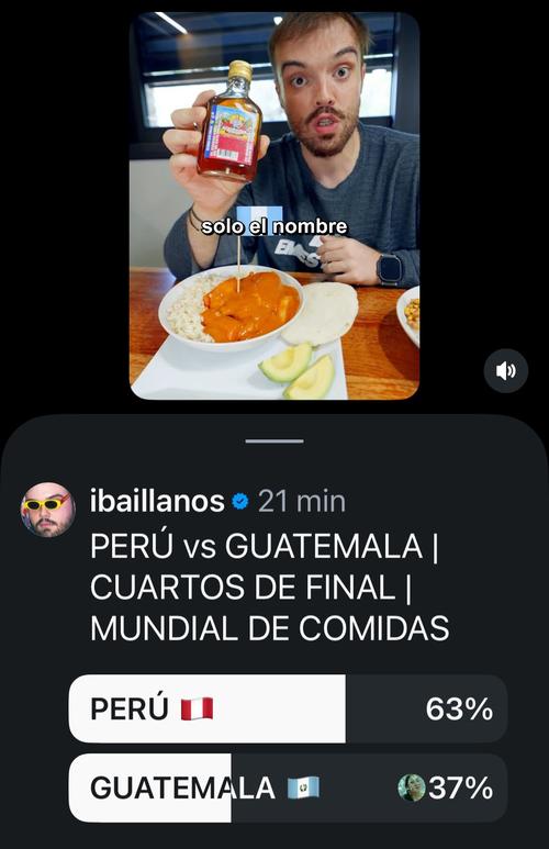 Mundial comida, Guatemala, Peru, pepian, ibai llanos, soy502, noticias 1