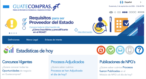 Menkos enfatizó que la plataforma fue diseñada exclusivamente para fiscalizar a proveedores del Estado y no como un directorio público general. (Imagen: captura de pantalla)