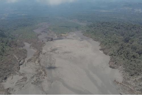 Volcán de Fuego, Insivumeh, lahares, CIV, CA-2 Occidente, Ruta Nacional 14, Covial, infraestructura vial, 03