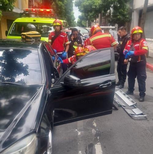Los delincuentes dispararon tras el intento de asalto. (Foto vía: Amílcar Montejo)