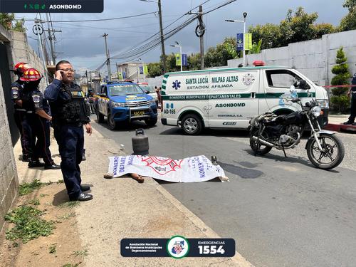 (Foto vía: Bomberos Municipales Departamentales)