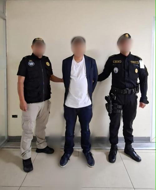 Nicolás “N”, de 24 años, es de nacionalidad colombiana. (Foto: PNC)