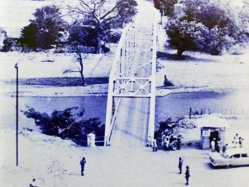 El puente Blanco, entrada a la ciudad de Zacapa, en los años ochenta. (Foto: Juan Carlos Aquino/Colaborador)