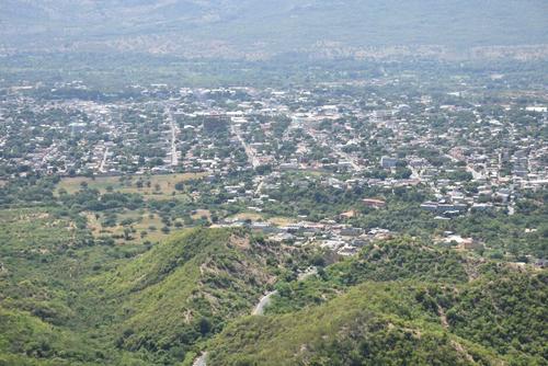 Vista de la ciudad desde la ruta que se dirige a la aldea La Laguna. (Foto: Nehemías Gutiérrez/Colaborador)