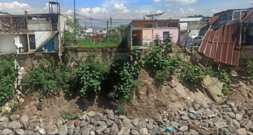 Un derrumbe afectó a una vivienda que parte de ella colapsó en febrero. (Foto: Archivo/Soy502)