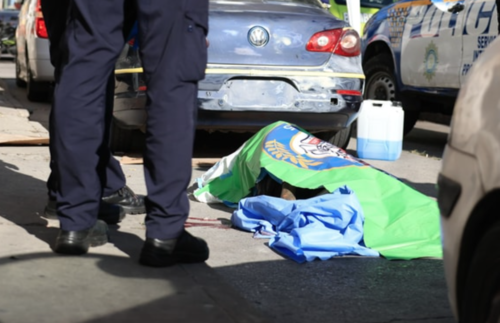 El ataque armado ocurrió en la 15 calle A, zona 1. (Foto: CMB)