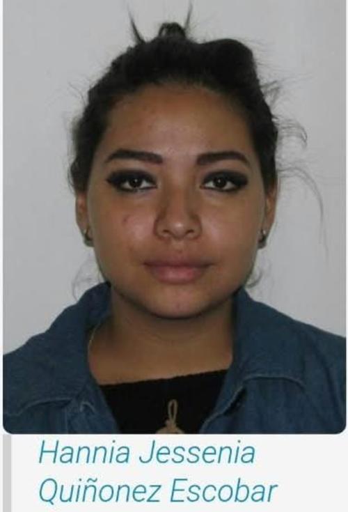 Hannia Jessenia Quiñonez Escobar, de 26 años, murió tras un ataque armado. (Foto vía: PNC)