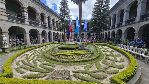 Diversas actividades se realizan en el Palacio Municipal. (Foto: Erick Colop/Colaborador)
