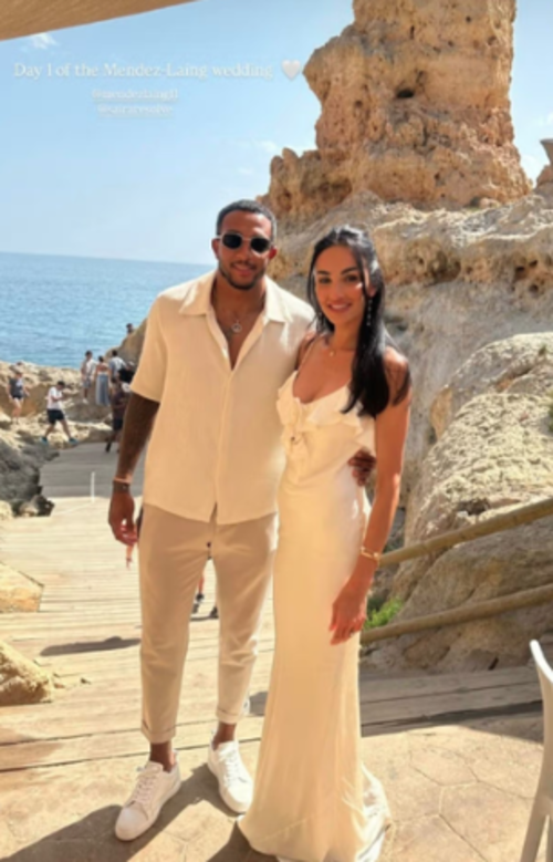 Nathaniel Mendez-Laing es acusado de haber agredido a su esposa Saira. (Foto: Instagram)