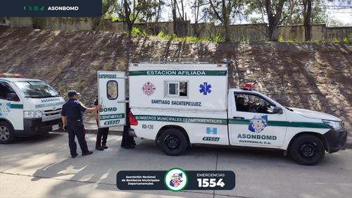 (Foto vía: Bomberos Municipales Departamentales)