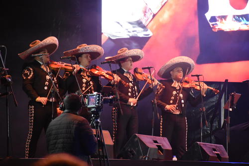El Mariachi Vargas interpretó su mejor repertorio. (Foto: Erick Colop)