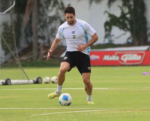 Nico Samayoa está en la lista de Luis Fernando Tena pese a estar saliendo de una lesión. (Foto: FFG)