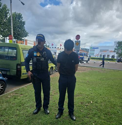 El señalado intentó escapar de un operativo. (Foto: PNC)