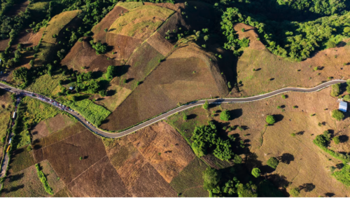 La carretera pasó de tener 8 kilómetros a 15.14. (Foto: Infobae)
