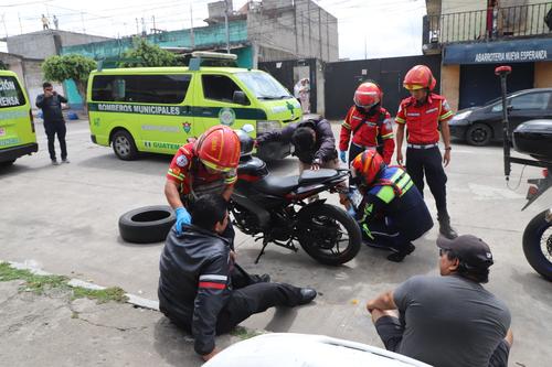 Una de las víctimas fue trasladada a un centro asistencial. (Foto: CBM)