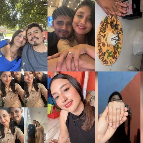 La pareja esperaba con ansias su matrimonio. (Foto vía: RRSS)