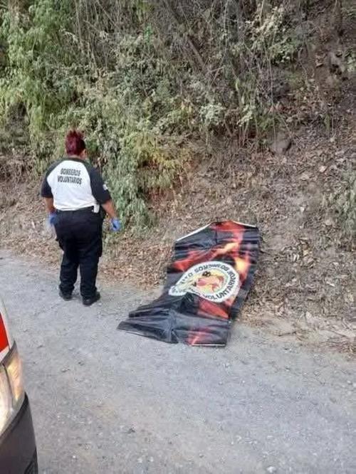 (Foto vía: Bomberos Voluntarios)