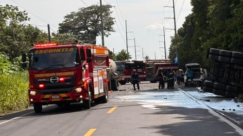 (Foto vía: Bomberos Voluntarios)