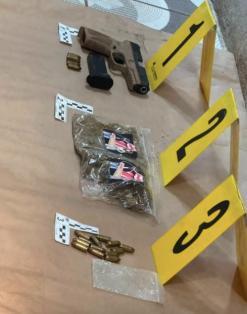 Esto fue lo que localizaron las autoridades durante la captura de "El Curioso". (Foto: PNC)