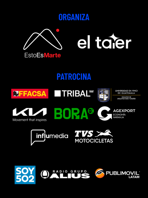 Portfolio Night, Esto Es Marte, el taier DBB, Nueva York, portafolio, creativos, influencers, diseñadores, Guatemala, Soy502