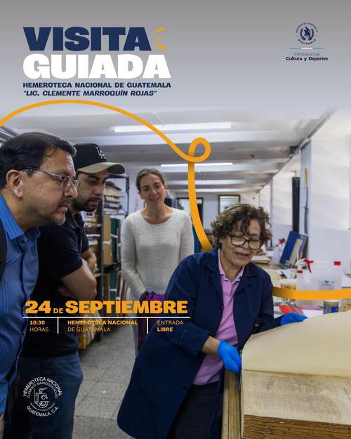 Hemeroteca, nacional. Guatemala, guardián, memoria, visita, guiada, soy502, noticias 2