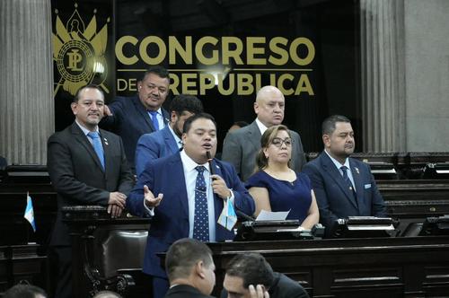 El diputado Rodríguez sostuvo que las objeciones fueron presentadas dentro del plazo establecido en la Ley Orgánica del Organismo Legislativo. (Foto: Wilder López/Soy502)