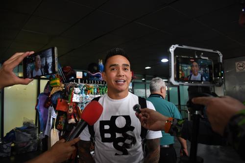 El legionario se mostró optimista antes del duelo ante Jamaica. (Foto: Rudy Martínez)