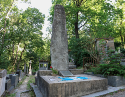 Los restos de Miguel Ángel Asturias actualmente se encuentra en el cementerio Père Lachaise de París. (Foto: AGN)