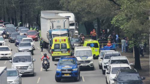 En la calzada Roosevelt sucedió otro ataque armado horas antes. (Foto: Jorge Senté/Colaborador)