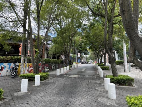 Las rutas y vías ayudan a identificar las distintas direcciones de la zona 4. (Foto: Sandra Sebastián)