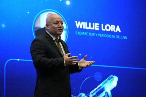Willie Lora, exdirector y periodista de CNN. (Foto: Wilder López / Soy502)