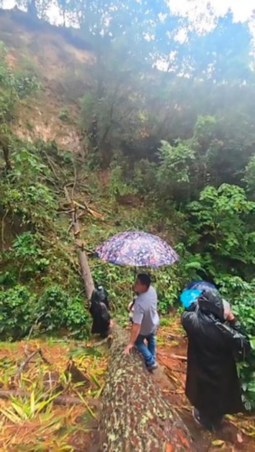 El cuerpo fue hallado en una zona boscosa. (Foto: Nuestro Diario)