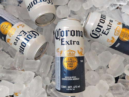 Corona, Latón, 16 onzas, portafolio, presentación, Guatemala, Soy502
