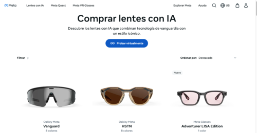 Meta, lentes, audio, IA, soy502, Guatemala, noticias 1