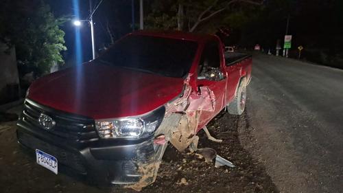 La persecución se originó por un picop robado. (Foto: PNC)