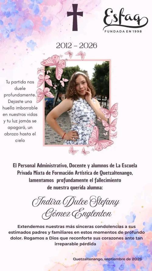 Instituciones han lamentado el fallecimiento de Indira Dulce. (Imagen: Redes sociales)