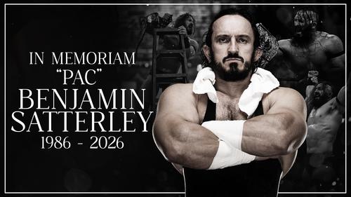 All Elite Wrestling anunció el fallecimiento de Benjamin Satterley, alias Pac. (Foto: AEW)