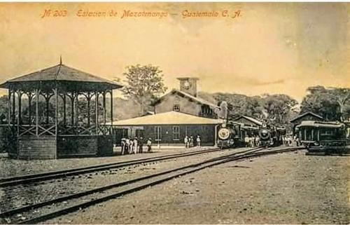 La antigua estación de Mazatenango se encuentra en la avenida La Libertad. (Foto: Cultura Histórica Guatemalteca C.A.)