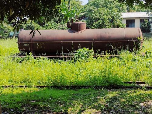 En la antigua estación de Mazatenango solo hay vestigios de la época del ferrocarril. (Foto: El Felino de las Noticias)