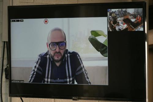Jorge Reyes Recinos declaró ante el juez de extinción de dominio en el caso de extinción de un vehículo dentro del proceso del CHN. (Foto: Archivo/Soy502)