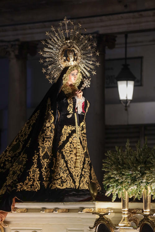 La Virgen de Soledad de la Recolección es llamada también "Reina de la Humanidad". (Foto: Oscar Rivas)