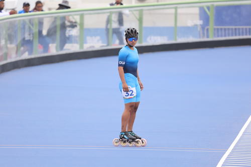 Helen Rubí Rivera se ha convertido en un referente del patinaje de velocidad. (Foto: COG)